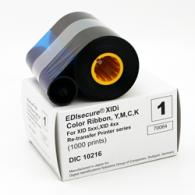 EDIsecure DIC10216 color ribbon  work on XIDxxx Series printer 