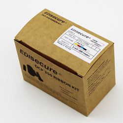 EDIsecure DIC10580 color ribbon work on DCP350 printer