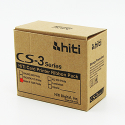 Hi-Ti CS300-K  Black  ribbon work on the Hiti CS300 Series printer-200image/rol