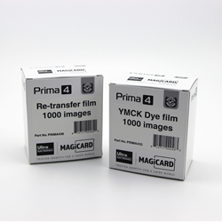 Magicard Prima431 Color Ribbon & Retransfer Film  used on Prima4 printer